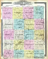 Harrison County Map, Harrison County 1917